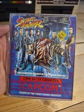 C64 : STREET FIGHTER ORIGINAL GAME X COMMODORE 64 tape CAPCOM picture