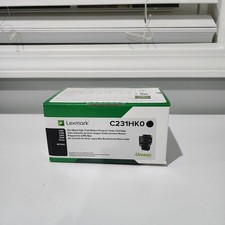 Lexmark C231HK0 Black High Yield Toner Cartridge C2325dw picture