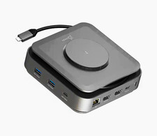 j5create JCD3199 USB-C Docking Station Dual 4K HDMI 12-in-1 Wireless Charge picture