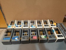 Lot of 14 Zebra ZD410 ZD41H22/ZD1023 Thermal Label Printers FOR PARTS picture