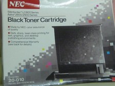 Genuine NEC 20-010 Silentwriter LC800 Astra 2800 2900 Black Toner Cartridge picture