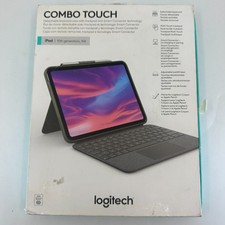 Logitech Combo Touch iPad 10th Gen Keyboard Case Oxford Grey picture