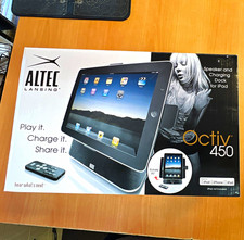 Altec Lansing Octiv 450 Speaker Charging Dock for Apple iPad iPhone iPod MFX450 picture
