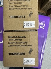 XEROX 6510 106R03473 106R03480 OEM Set Of 2 NEW picture