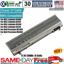 ✅Battery For Dell Latitude E6400 E6410 E6500 E6510 Precision M2400 M4400 PT434 picture