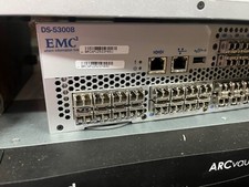 EMC BROCADE DS-5300B 5300 80-Ports Fibre Channel Ports 2U Switch with licenses. picture