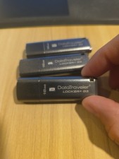 Kingston 16GB USB Flash Drive Data Traveler Locker+ G3 w/ CAP USED picture