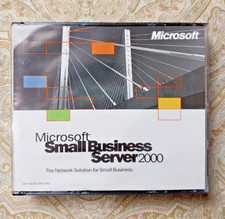 Microsoft Small Business Server 2000 - Authentic Vintage Software on CD with Key picture