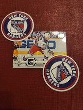 2 Of New York  Rangers Themed Stickers For Laptop, Cases Folders Etc picture