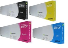 COMPATIBLE MUTOH ECO SOLVENT INK CARTRIDGE ValueJet 1204 1304 628 220ML picture