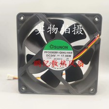 1PCS SUNON PFC0382B1-Q04U-HA9 12038 24V 17.96W Cooling Fan picture