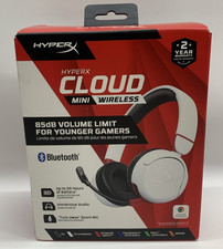 HyperX Cloud Mini Wireless Gaming Headset 85dB Volume Limit Lightweight (White) picture