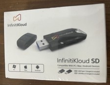 InfinitiKloud SD Storage Solution USB Drive Black for PC/Mac/Android Devices picture