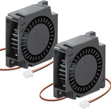 2 Pack Wathai 30Mm X 10Mm 5V Small DC Brushless Cooling Blower Fan picture