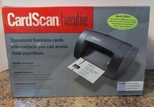 CardScan Executive Version 6 Business Card Scanner New In Box picture