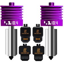 2PK MPVD Hotend 0.4Mm for Bambu Lab X2D/P2S H2/A1 Series Nozzle Upgrade Nano-Coa picture