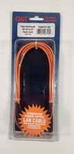 NEW QVS FIBER MULTIMODE MT-RJ TO ST PATCH CORD DUPLEX 2M FDMTST-2M picture