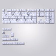 113 Key Pink Jelly Round Keycaps OEM Profile Set Mechanical Keyboard MX Switch + picture