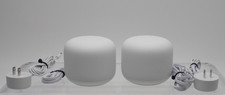 Two (2) Google Nest Wi-Fi Mesh Routers, Model AC2200 H2D w/ Lan Cables and PSU picture