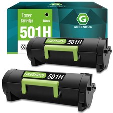 GREENBOX 50F1H00 501H Toner for Lexmark MS310 MS410 MS510 MS610 picture