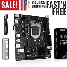 H61 Motherboard LGA 1155 DDR3 Micro ATX NVMe/SATA M.2 USB 2.0 with HDMI VGA Port picture