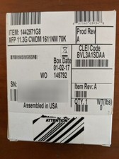 ADTRAN 1442971G8 XFP 11.3G CWDM 1611NM 70K BVL3A1SDAA (* We also buy ADTRAN *) picture