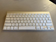 Apple Wireless Aluminum Keyboard A1314 Compact Mac Bluetooth Working Silver picture