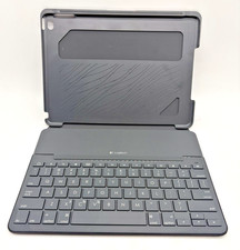 Logitech Logi Slim Folio Case Keyboard Y-R0051 For iPad 5th 6th Gen 820-007-564 picture