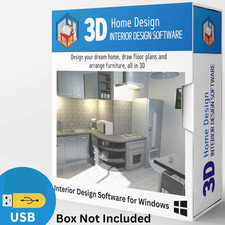 Sweet Home 3D - Graphic Interior Design CAD Architect Software for Windows USB picture
