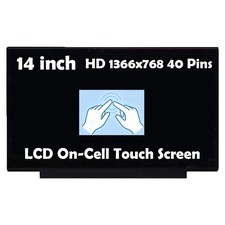 L49107-001 HD LCD Display Touch Screen Assembly NT140WHM-T00 V8.4 for HP 14-CF picture