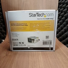 StarTech AP-450XS12V ATX2PW400PRO 400W ATX Power Supply Power Tested Open Box picture