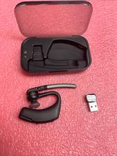 WORKING Pre-Owned GENUINE Plantronics Office Headset with Charging Case. picture