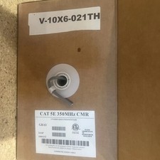 CAT5E 350MHz CMR Communication Cable 500 Plus Ft. 24/4P Unshielded Gray Pull Box picture