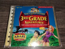 ClueFinders 3rd Grade Adventures The Mystery of Mathra PC/Mac CD-ROM TLC 1999 v2 picture