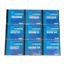 CURSO INTERACTIVO DE COMPUTACION - CD-ROM (9-Disc) Microsoft Windows Photoshop picture