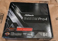 New ASRock B450M Pro4 AMD AM4 DDR4 Motherboard HDMI Micro ATX picture