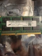 Lot of 6 2GB DDR3 1333 Laptop RAM SODIMM Micron Crucial PC3-10600S 12GB picture