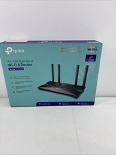 TP-Link Archer AX1450 Dual Band Wi-Fi 6 Wireless Router OneMesh Open Box New NIB picture