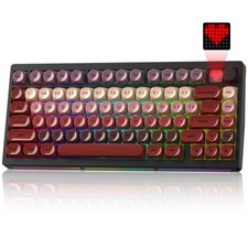 MT75 Lipstick Wireless Gaming Mechanical Keyboard, Screen & Knob picture
