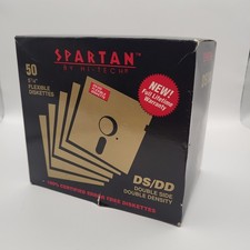 VTG Box of 50 Spartan Hi-Tech 5.25