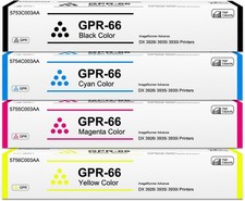 GPR-66 GPR66 Toner 4 Pack for Canon C3926i C3930i C3935i C3326i Black Color ज़ picture