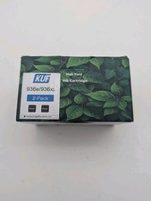 KUF Compatible for HP 936e/936XL High Yield Black Inkjet Ink Cartridge 2-Pk  picture