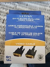 ULTRA 6/10/15/25ft Digital Video DVID To DVI-D 24+1 Pin Dual Link Cable, Full HD picture