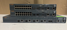 Lot of 3 Aruba Networks (1) 7205 & (2) 7010 Network Switch - Tested Working picture