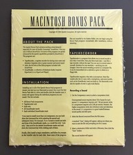 New Sealed Vintage 1994 Computer Software - SmartVoice Macintosh Bonus Pack  picture