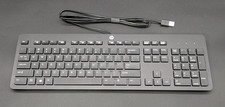 HP KU-1469 SK-2120 USB Wired Keyboard 803181-001 Black QWERTY Genuine OEM picture