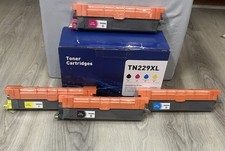 TONER CARTRIDGES, TN229XL 4-PACK 4 Color STANDARD YIELD New In Box Never Opened picture