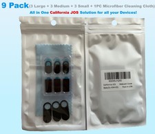 9 Pack(3 Large + 3 Medium + 3 Small) 0.03 inch Ultra Thin Webcam Cover Slide picture