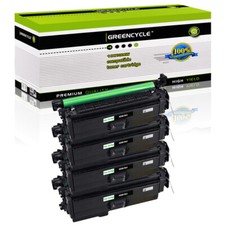 4PK CE260A Black Toner Cartridge Compatible with HP 647A Laserjet CP4025 CP4525n picture