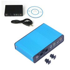 External 6 Channel USB 5.1 Audio Output Adapter Sound Card SPDIF for Laptop picture